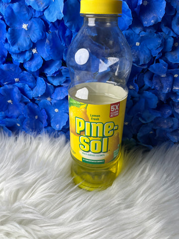 Lemon Pinesol crumbles
